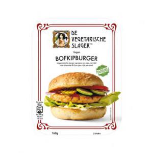 De Vegetarische Slager Vegan Bofkipburger 2 Stuks 160g