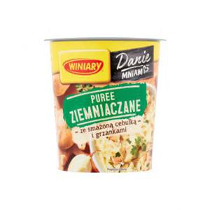 Winiary Aardappelpuree met Croutons en Gebakken Uitjes 59g