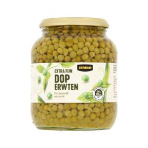 Jumbo Doperwten Extra Fijn 680g