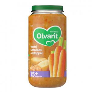 Olvarit Wortel kalfsvlees aardappel 15+ mnd