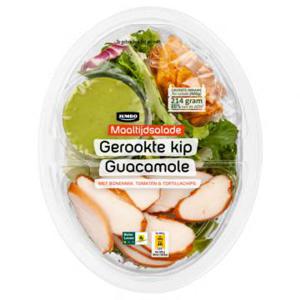 Jumbo Maaltijdsalade Gerookte Kip Guacamole 400g