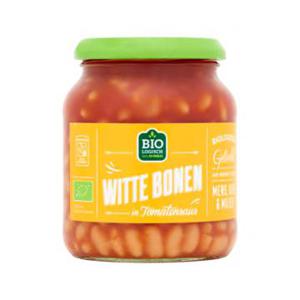 Jumbo Witte Bonen in Tomatensaus Biologisch 360g