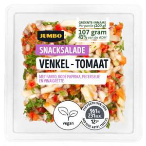 Jumbo Snacksalade Venkel - Tomaat 200g