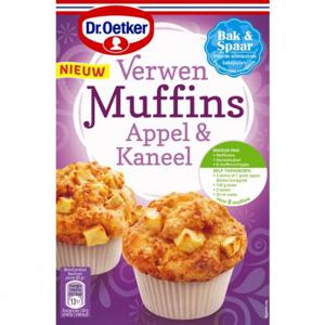 Dr. Oetker Verwen muffin appelkaneel