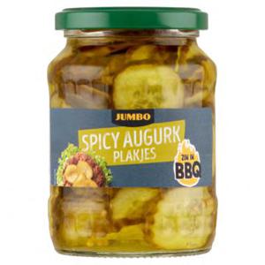 Jumbo Spicy Augurk Plakjes 350g