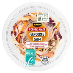 Jumbo Noedelsalade Gerookte Zalm 200g