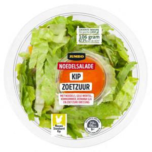 Jumbo Noedelsalade Kip Zoetzuur 200g