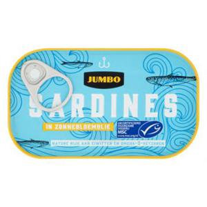 Jumbo MSC Sardines in Zonnebloemolie 120g