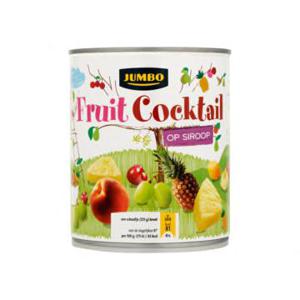 Jumbo Fruitcocktail op Siroop 820g