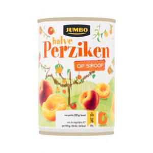 Jumbo Halve Perziken op Siroop 410g