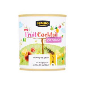 Jumbo Fruitcocktail op Siroop 225g