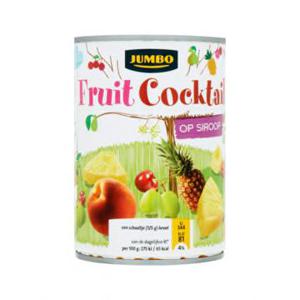 Jumbo Fruitcocktail op Siroop 410g