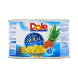 Dole Tropical Gold Ananaschunks op Sap 227g