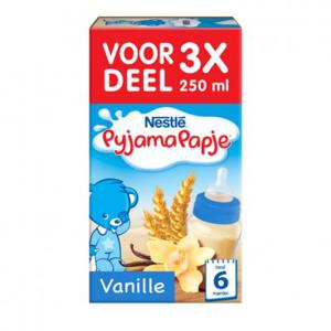 Nestlé Pyjamapapje vanille 6+ mnd baby pap