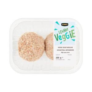 Jumbo Lekker Veggie Verse Gehaktbal Gepaneerd Vegetarisch 2 Stuks 200g