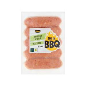 Jumbo Barbecueworst Naturel 5 Stuks 400g