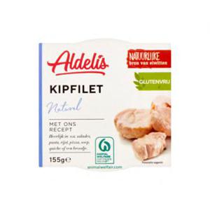 Aldelis Kipfilet Naturel 155g