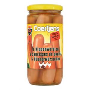 Coertjens 6 Kippenworsten 390g