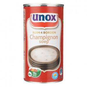 Unox Soep in blik champignonsoep