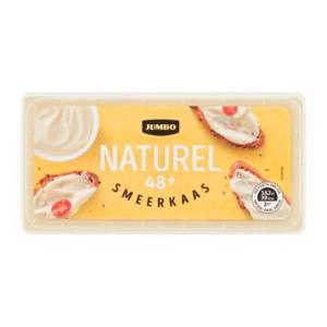 Jumbo Smeerkaas Naturel 48+ 200g