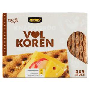 Jumbo Knäckebröd Volkoren 4 x 5 Stuks 300g