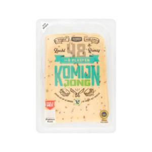 Jumbo Gouda Holland Kaas 48+ Komijn Jong Plakken 190g