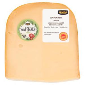 Jumbo Wapenaer Jong Noord Hollandse Gouda-Kaas 48+ ca. 511g