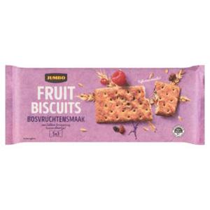 Jumbo Fruit Biscuits Bosvruchtensmaak 5 x 3 Stuks