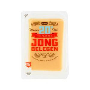 Jumbo Jong Belegen Kaas 20+ Plakken 190g