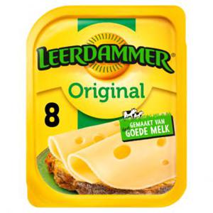 Leerdammer Original Kaas 45+ 8 Plakken 160g