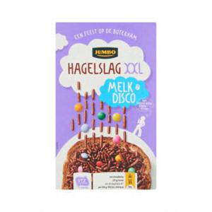 Jumbo Hagelslag XXL Melk & Disco 380g