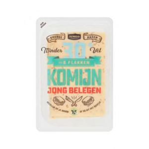 Jumbo Jong Belegen Komijn Kaas 30+ Plakken 190g