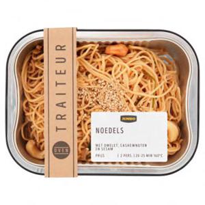 Jumbo Noedels met Omelet, Cashewnoten en Sesam 260g