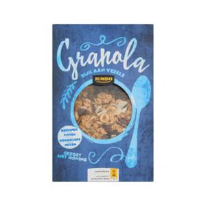 Jumbo Granola Rozijnen, Pitten, Kokoschips, Noten 350g