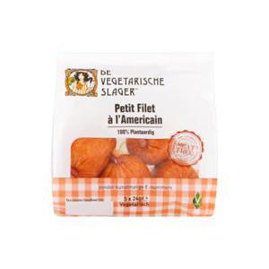 De Vegetarische Slager Petit Filet à l'Americain 5 x 24g