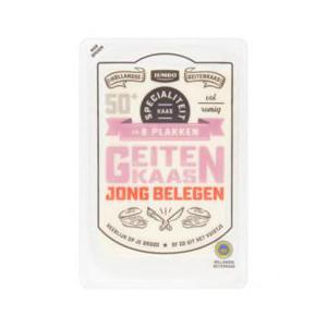 Jumbo Jong Belegen Geitenkaas 50+ Plakken 190g