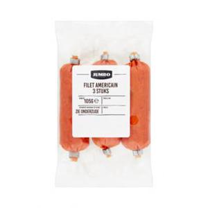 Jumbo Filet Americain 3 Stuks 105g