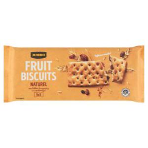 Jumbo Fruit Biscuits Naturel 5 x 3 Stuks