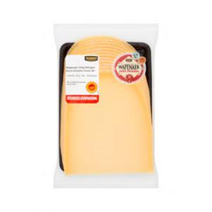 Wapenaer Jong Belegen Noord-Hollandse Gouda Kaas 48+ Voordeelverpakking ca. 350g