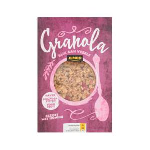 Jumbo Granola Haver, Pompoenpitten, Rood Fruit 350g