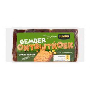 Jumbo Ontbijtkoek Gember Ongesneden 350g