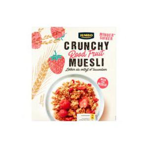 Jumbo Rood Fruit Krokante Muesli 500g