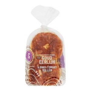 Goudeerlijk - Kaas-Tomaat Bollen - 4 Stuks