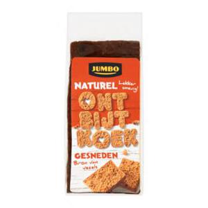 Jumbo Ontbijtkoek Naturel Gesneden 275g