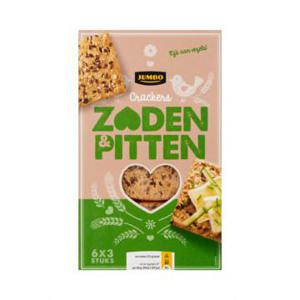 Jumbo Crackers Zaden & Pitten 6 x 3 Stuks