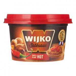 Wijko Hot satésaus kant&klaar