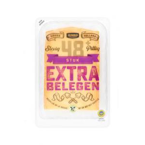 Jumbo Gouda Holland Extra Belegen Kaas 48+ Stuk 525g