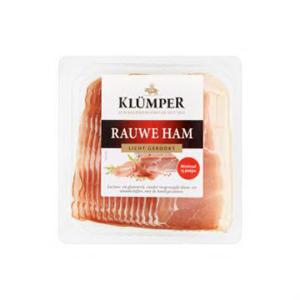 Klümper Rauwe Ham Licht Gerookt 150g