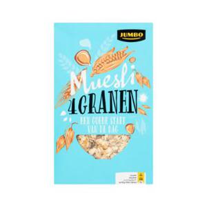 Jumbo 4 Granen Muesli 375g