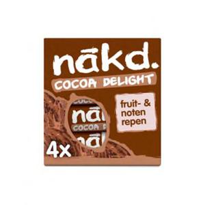 Nakd Fruitreep met Noten Cocoa Delight 4 Repen